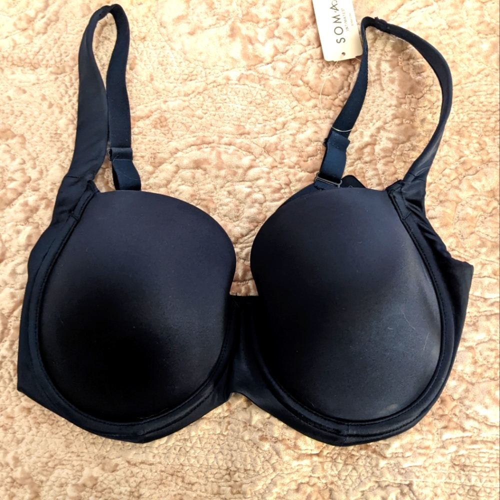 Soma Stunning Support 34DD Bra Navy
